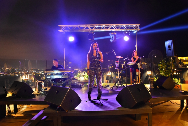 Nathaly Safy and Rabih Rahal at The View